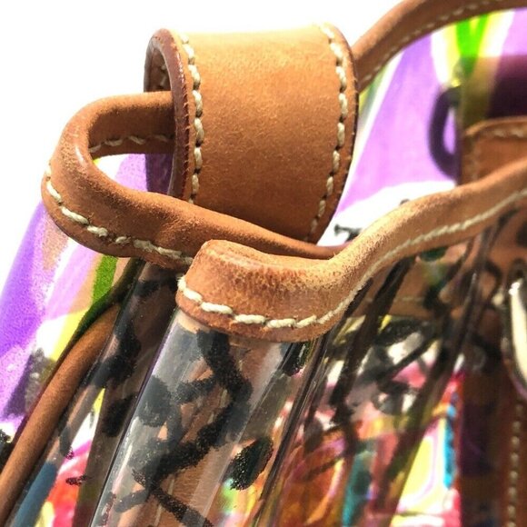 PRADA Venetian print Tote Bag Vinyl/Leather Multicolore/SilverHardware - Picture 3 of 16